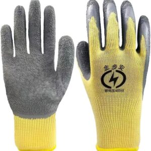 Insulated Electrician Gloves - 400V High Voltage Resistant